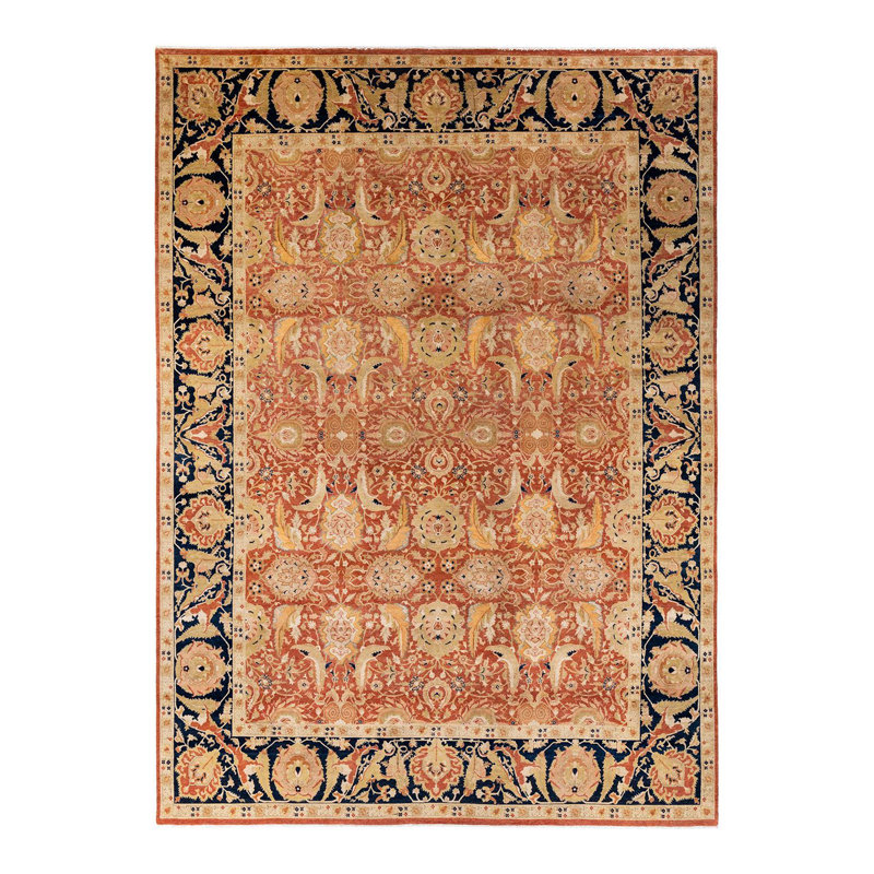 Classic One-of-a-Kind 8' 10" X 12' 5" Hand Knotted Area Rug