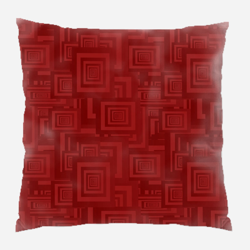Coussin carré, Intérieur