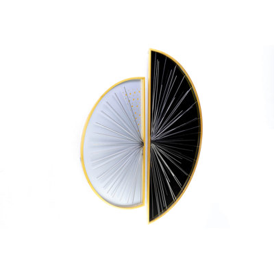 Handmade Glam Abstract Wall Decor on Metal