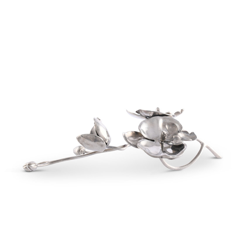 Tropical Tales Pewter Orchid Napkin Ring