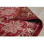 Tapis transitionnel rouge en laine noué à la main Amondre-84930384