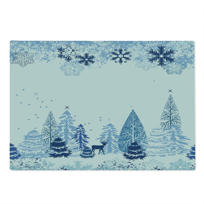 East Urban Home Glass Christam Cutting Board