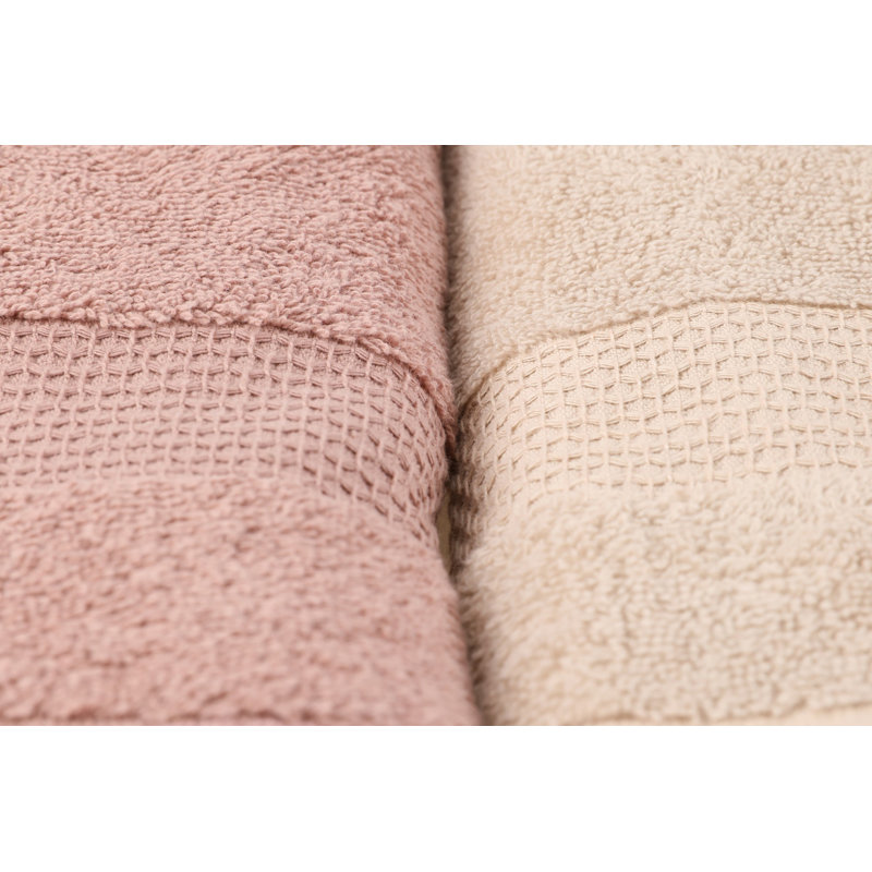 Midweight Hand Towel, Cream/Beige/Brown