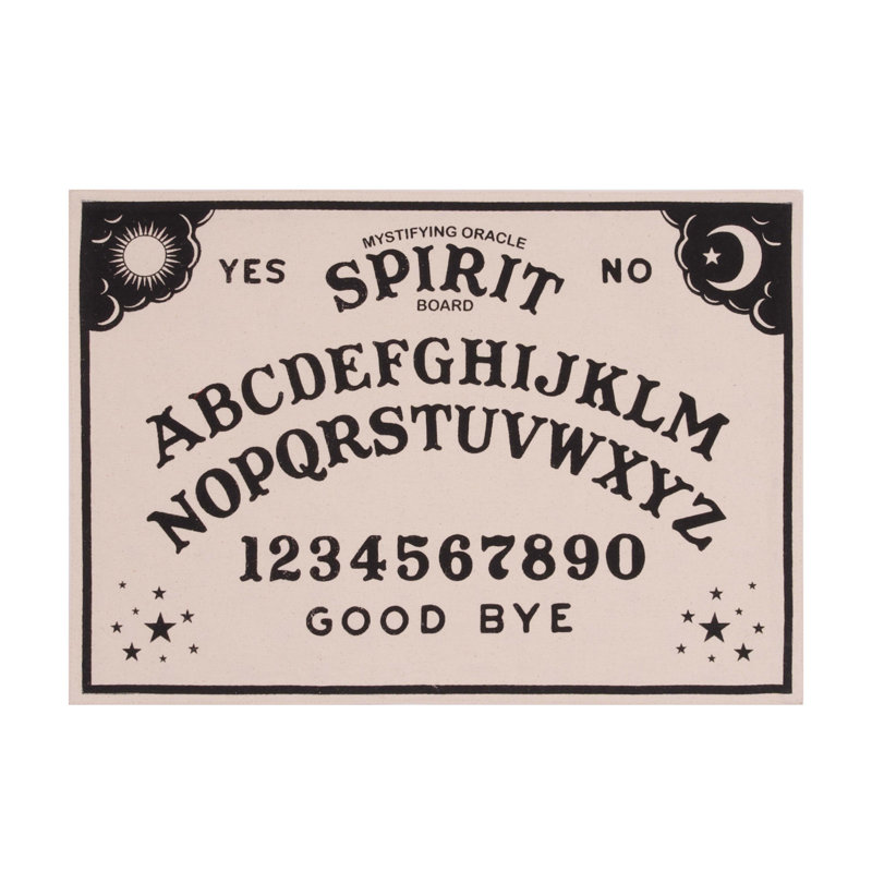 Ensemble de 6 napperons Spirit Board Planchette