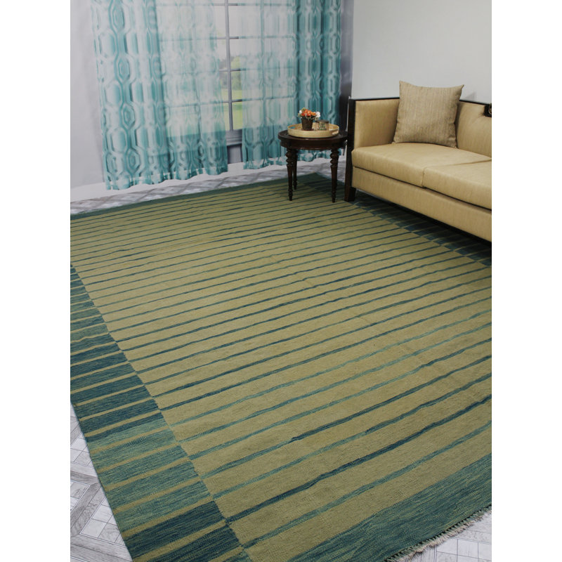 Benge Wool Striped Indoor Rug
