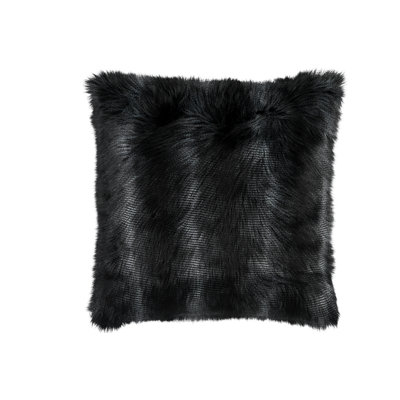 Faux Fur Square Pillow Cover & Insert