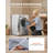 Modular Kids Play Couch, Sectional Toddler Sofa With Armrests, 28D Sponge & Short Pile, Convertible Kids Modular Couch DIY Creative Combination For Playroom, Bedroom, Living Room, 10 Pcs, Gray