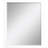 43" White Framed Accent Mirror