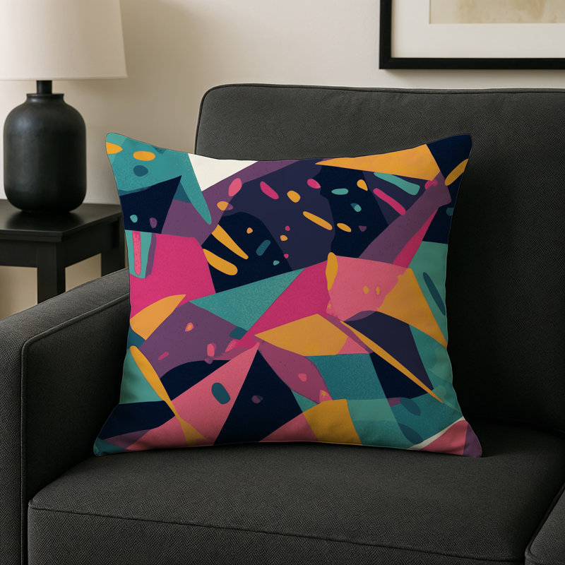 Coussin intérieur et extérieur Kinetic Fields, Square 18"