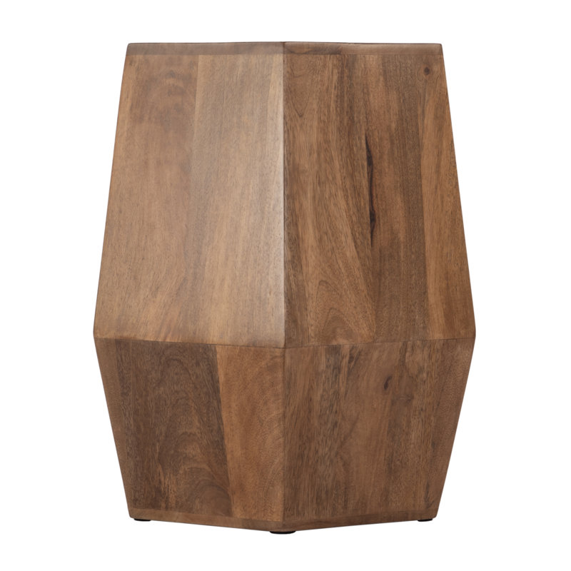 Gulchatai Wood Finish Side Table, Brown