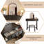 Mini-coiffeuse Mid-Century