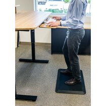 Wayfair Basics Bouley Comfort Standing Anti-Fatigue Mat Wayfair Basics Color: Truffle, Mat Size: 1'8 x 2'8