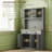 71" Tall Pantry Cabinet Freestanding Kitchen Cabinet