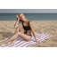 Serviette de plage 100% coton légère à séchage rapide Cabana-107155781-88802614