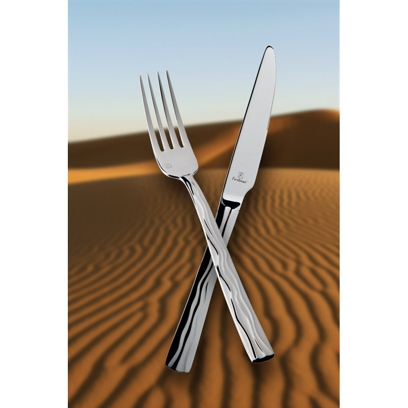 Dorada 5 Piece 18/10 Stainless Steel Flatware Set, Service for 1