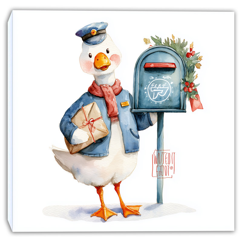 Boîte aux lettres sur toile postal, H 20 po x l 20 po