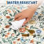 Floral Machine Printed Area Rug-1880647068
