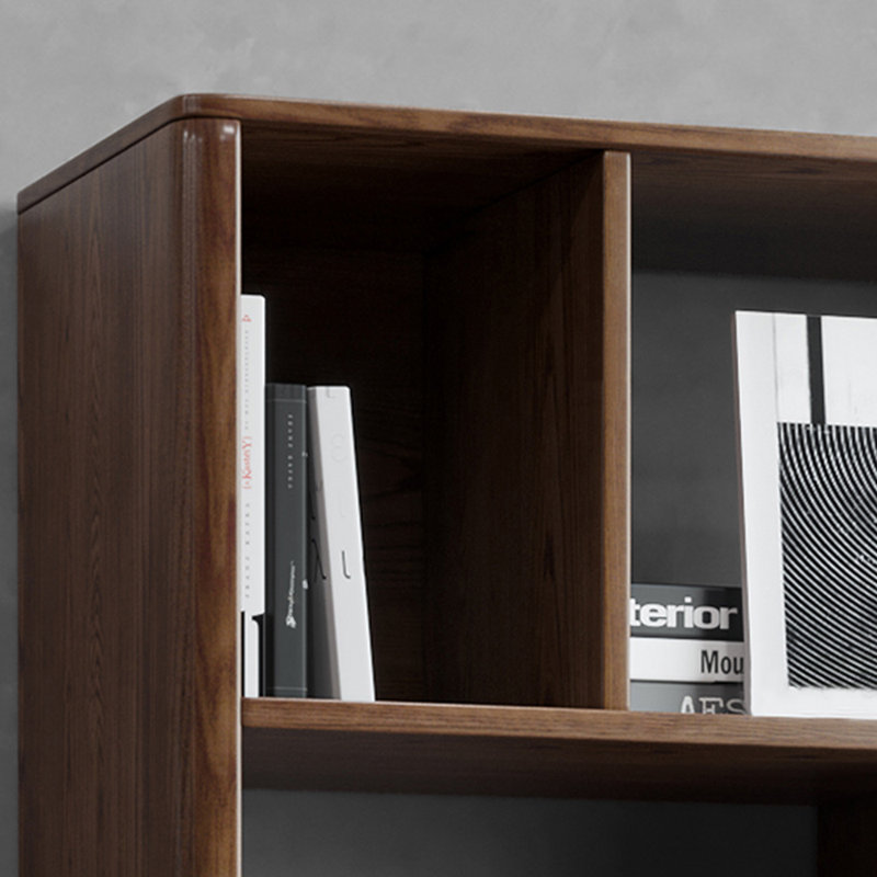 Bibliothèque tout en bois massif