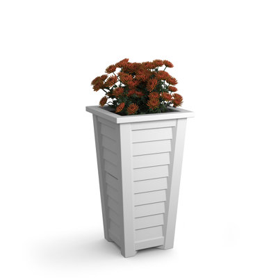 Lakeland Square Resin Planter with Water Reservoir