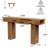 Country Style Console Table Rectangular Wooden Table Behind A Sofa Natural Wood Entryway Table Versatile For Entrance Hallway And Living Room-222496606