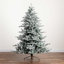 Sapin de Noël givré pré-éclairé-138922659