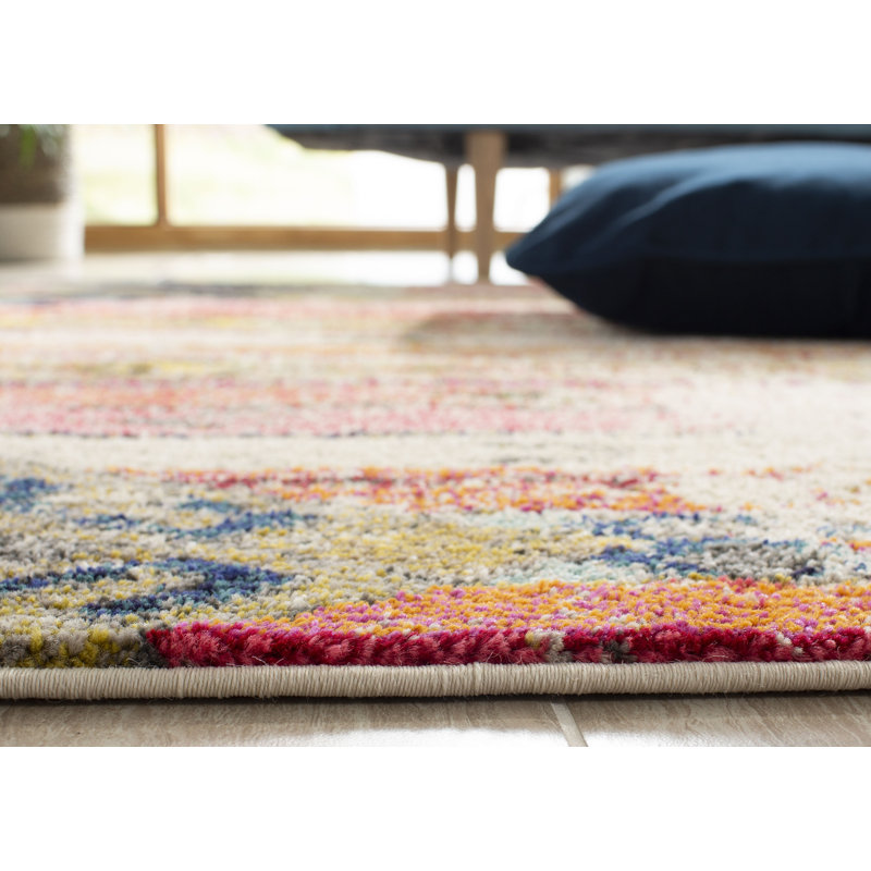 Tapis de style Sud-Ouest Almyra, Rectangle 8 pi x 10 pi