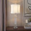 Ensemble de lampes de table en cristal transparent 25,5 po Rodrige-953533022