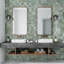 Carrelage mural carré en céramique brillant 3,94 po x 3,94 po Antiek (6,68 pieds carrés / caisse) (paquet de 60)-90629262