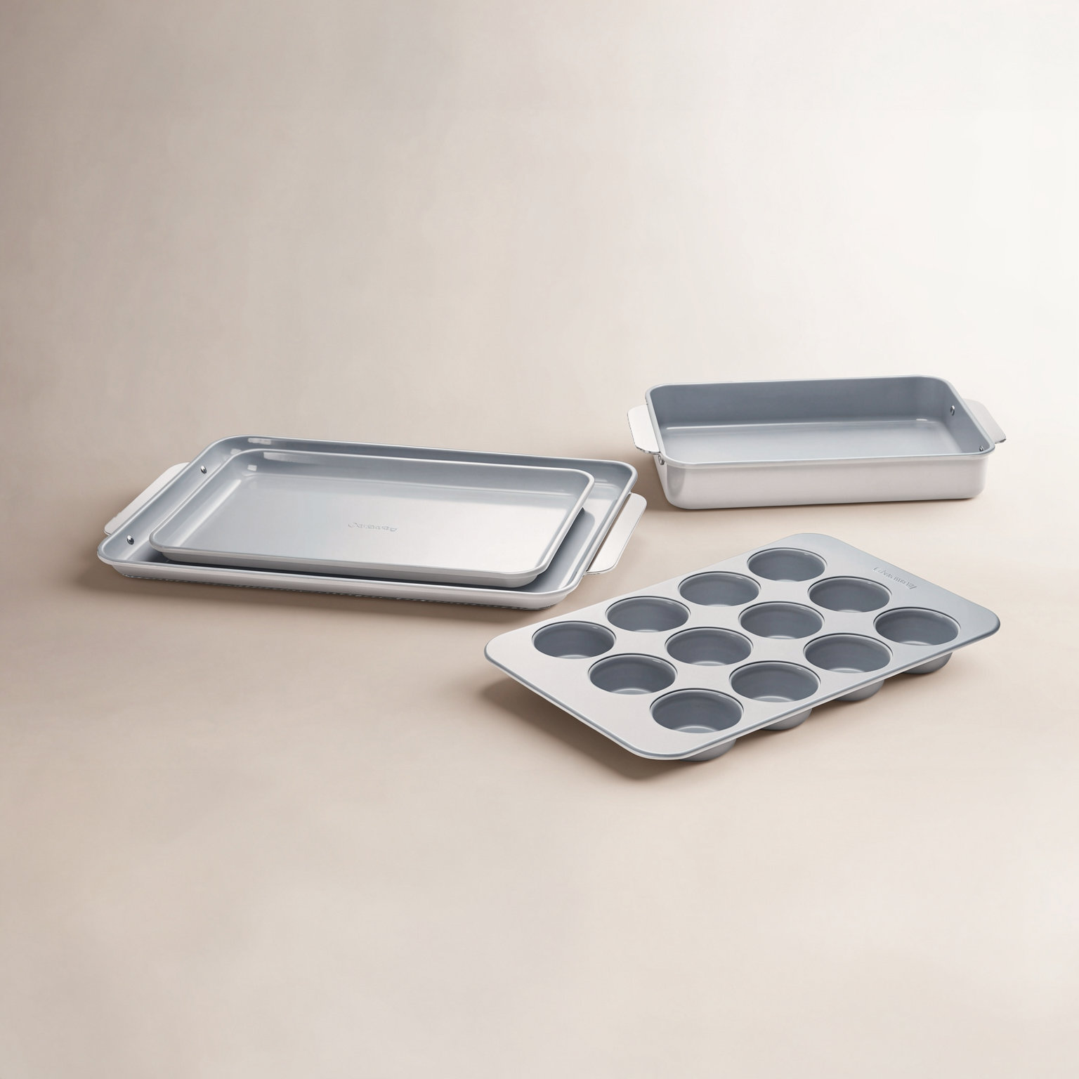 Caraway Nonstick Bakeware Set, Gray