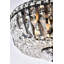 Plafonnier encastré 6 lumières 16 po
