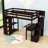 Helmtrude Twin 6 Drawers Loft Bed with Built-in-Desk by Harriet Bee-1783929677