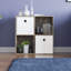 Bursa 64.5cm H x 65cm W Bookcase-810037129