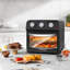 Four grille-pain à convection 12,5 pintes, multifonction 7-en-1, rôti, cuisson, gril, gril, rôtie, déshydrater, décongeler, acier inoxydable | Idée de cadeau