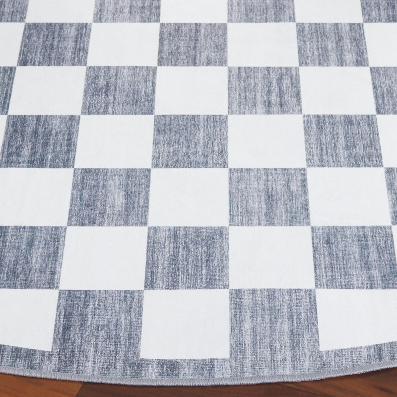 Tapis ivoire / gris Josalina Clara 936, Rond 6 pi