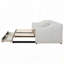 Extendable Upholstered Daybed with Two Drawers-73011100