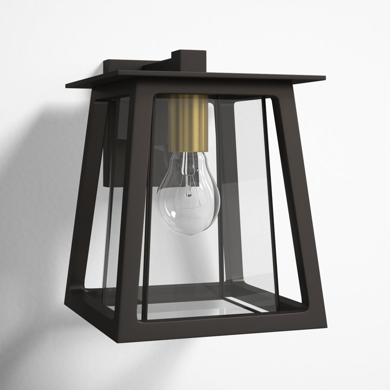 Becket Aluminum Wall Light, 9.5" H x 7.3" W x 8.3" D