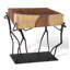 Atlas Figurine/4 Legs End Table