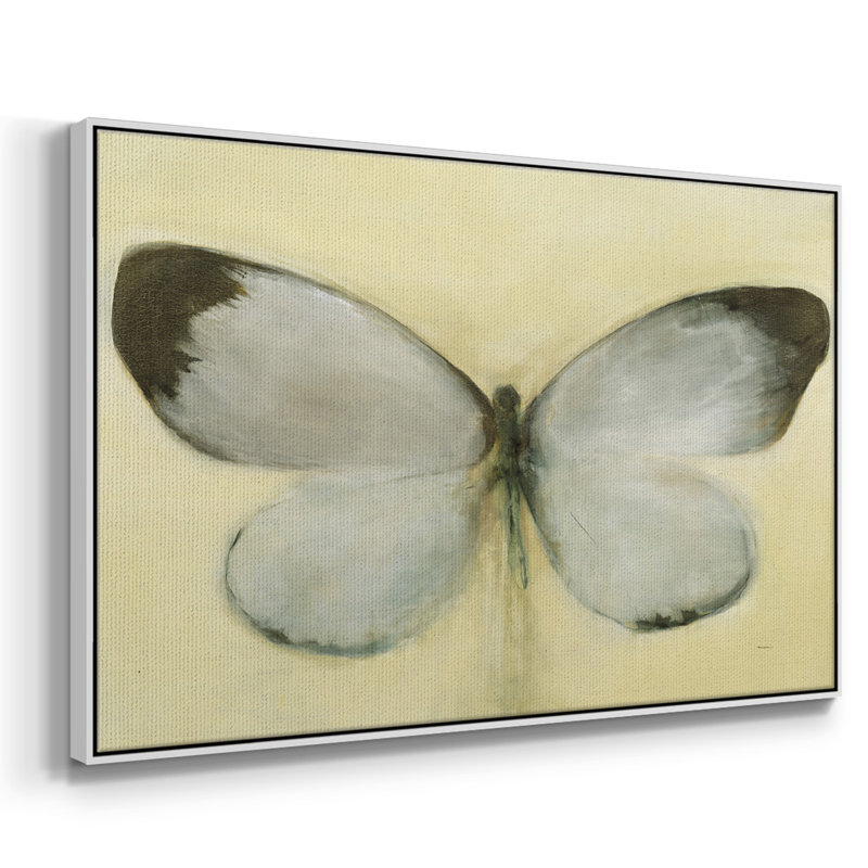 Chrysalide, reproduction sur toile encadrée, Blanc, H 25 po x l 37 po x P 2 po