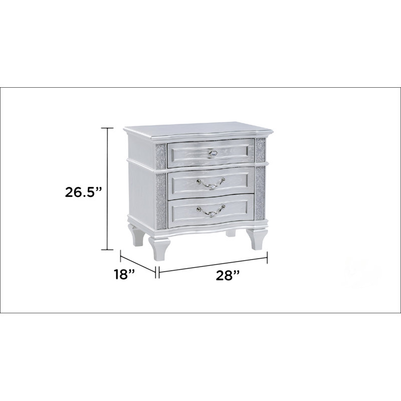 Table de chevet de style contemporain