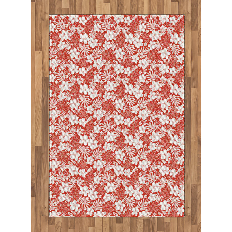 Tapis décoratif Luau, Rectangle— 4 pi x 5 pi 8 po