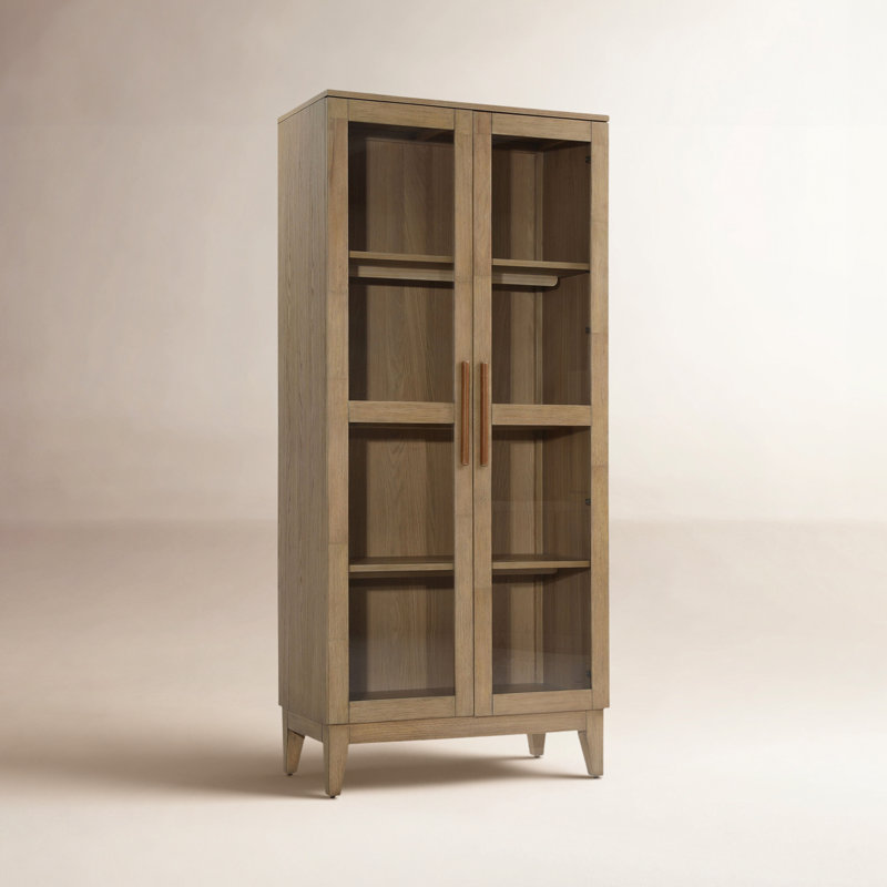 Malone Solid Wood Accent Cabinet