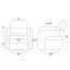 Chaise pivotante en sherpa de 29 po Bayville-393635058