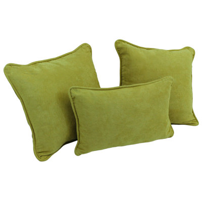 Ariatna Microsuede Reversible Throw Pillow