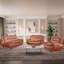 Ensemble de salon en similicuir 3 pièces-1563215571