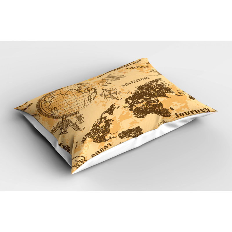 Steampunk Polyester Sham Set, Twin