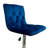 Crutchfield Swivel Upholstered Adjustable Height Counter Stool with Metal Frame