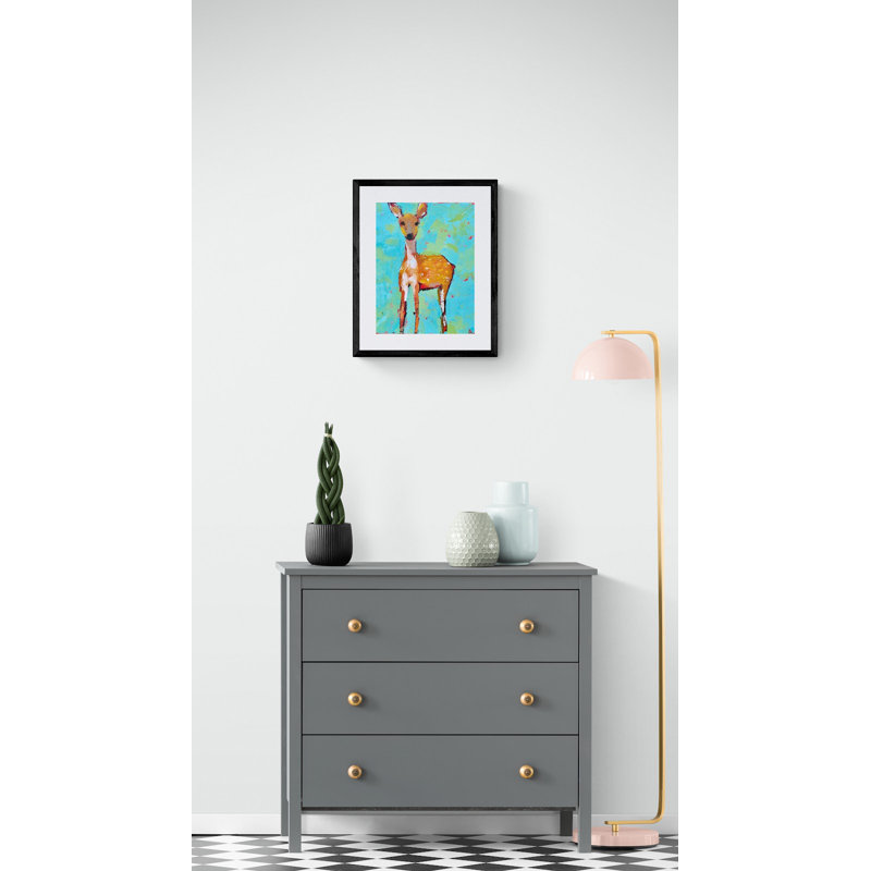 Fawn Print by Phyllis Adams, 31.25" H x 25.25" W