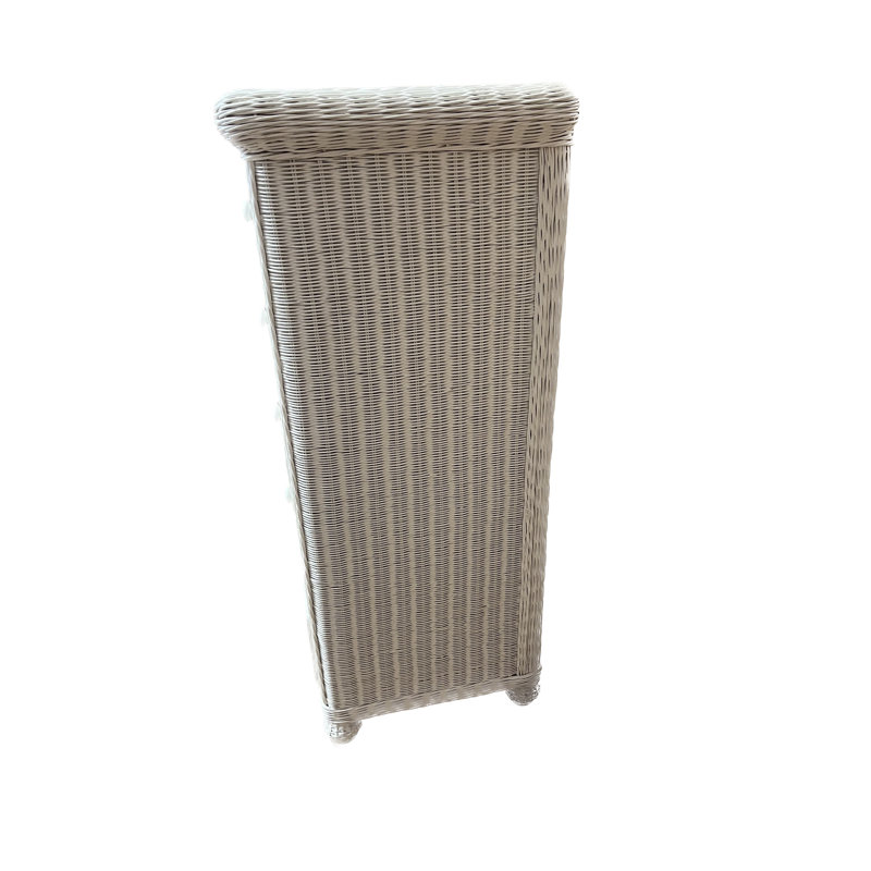Commode 5 tiroirs Watkins, Blanc