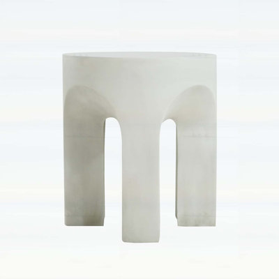 Round Top Side Table,for Indoor and Outdoor Use