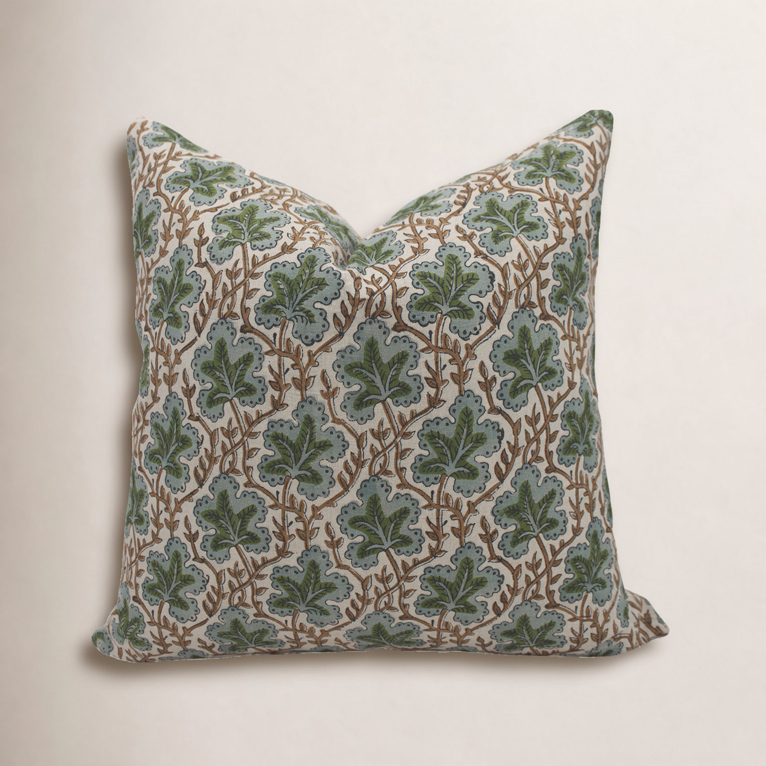 Linen Pillow Cover, 22" x 22"